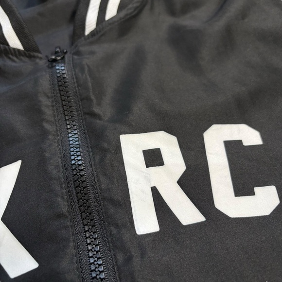 Black Rock Coffee Bar Fuel Your Story Full Zip Windbreaker Jacket, Unisex 2XL - Picture 8 of 12